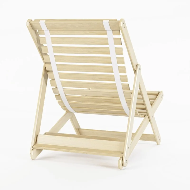 Leżak na białym tle