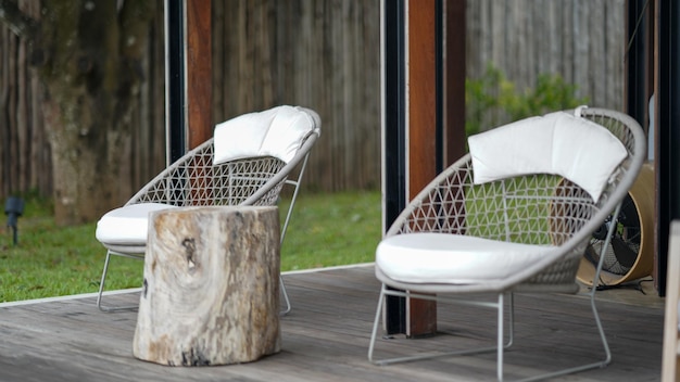 Fotel ogrodowy aluminiowy